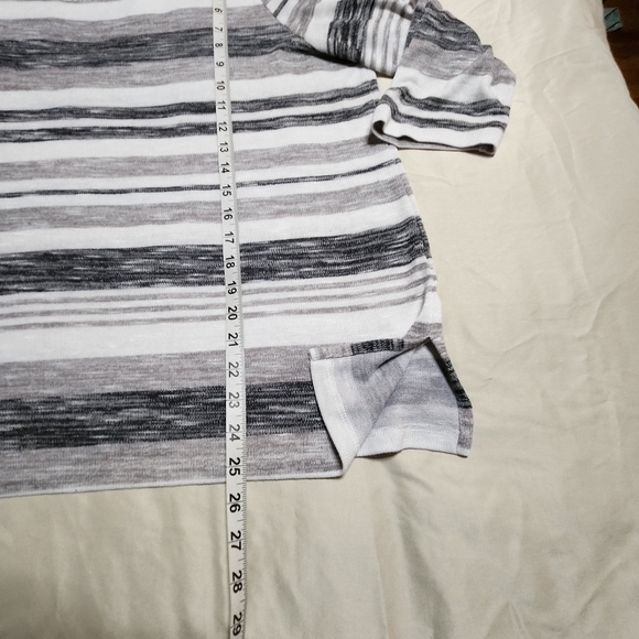 ♡Alfred Dunner Women's 3/4 Sleeve Striped Sweater Size XL - Picture 6 of 6